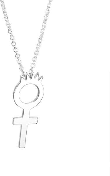 Efva Attling Women Queen Necklace. 42/45 CM - SILVER 