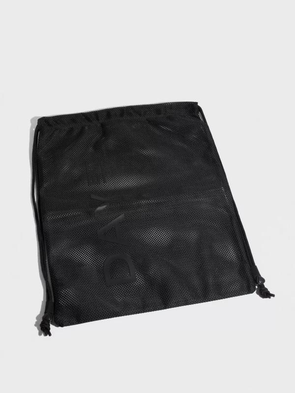 Day Et - Strandväskor - Black - Day Neat Mesh Sack - Väskor (Handväskor i kategorin Väskor)
