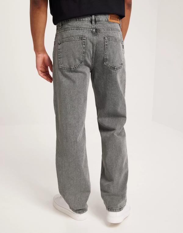 Woodbird Leroy Ash Grey Jeans Loose Fit Jeans Grey (Övriga Jeans i kategorin Jeans)