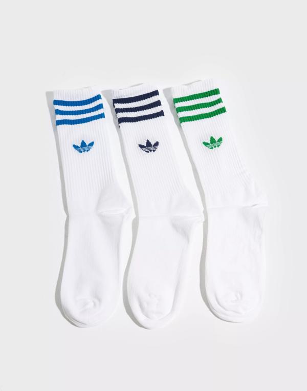 Adidas Originals High Crew Sock Strumpor White 