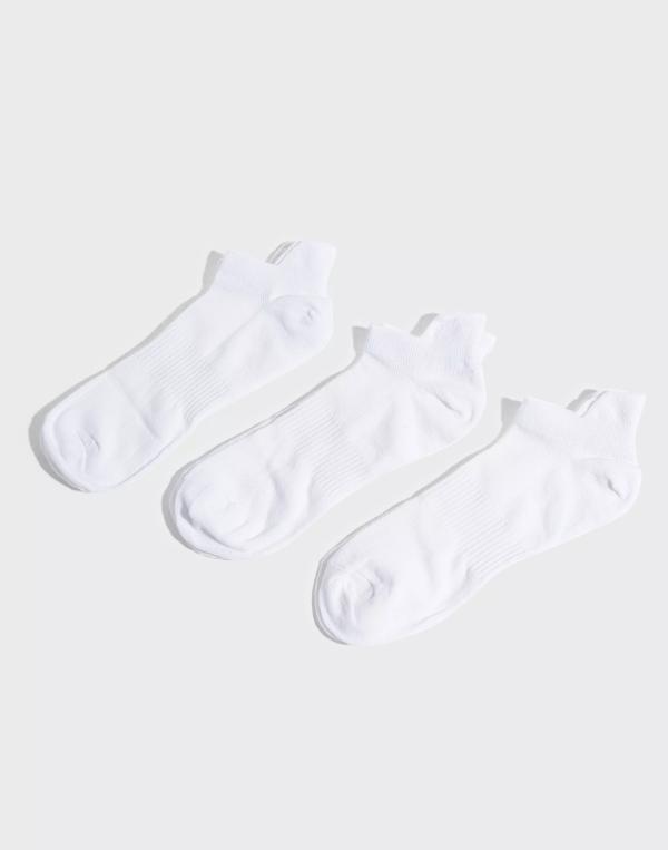 Selected Homme Slhadam 3-Pack Sport Sock Strumpor White 