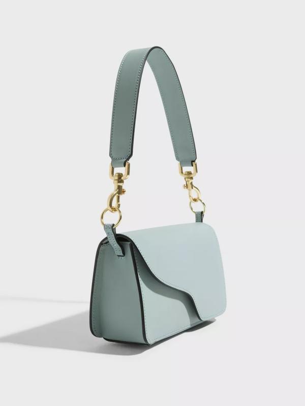 ATP ATELIER -  - Pastel Blue - Corsina Leather Shoulder Bag - Väskor - Handbags 