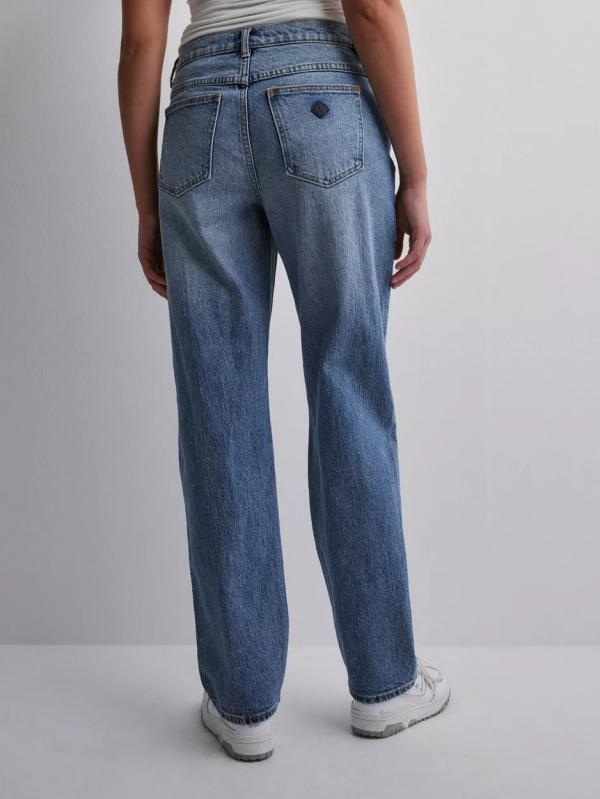 Abrand Jeans - Straight Jeans - Mid Blue - 95 Mid Straight Felia - Jeans (Övriga Jeans i kategorin Jeans)