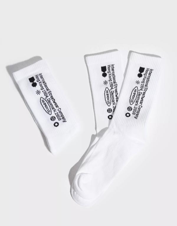 Woodbird Wbtennis Tech Socks Strumpor White (Strumpor i kategorin Underkläder)
