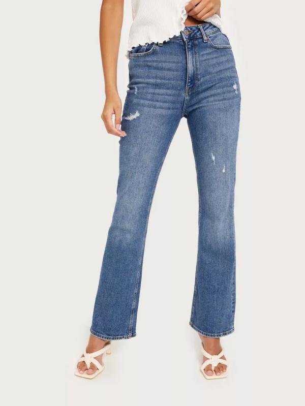JJXX - Bootcut jeans - Medium Blue Denim - Jxturin Bootcut Hw Jeans C7061 Dnm - Jeans 