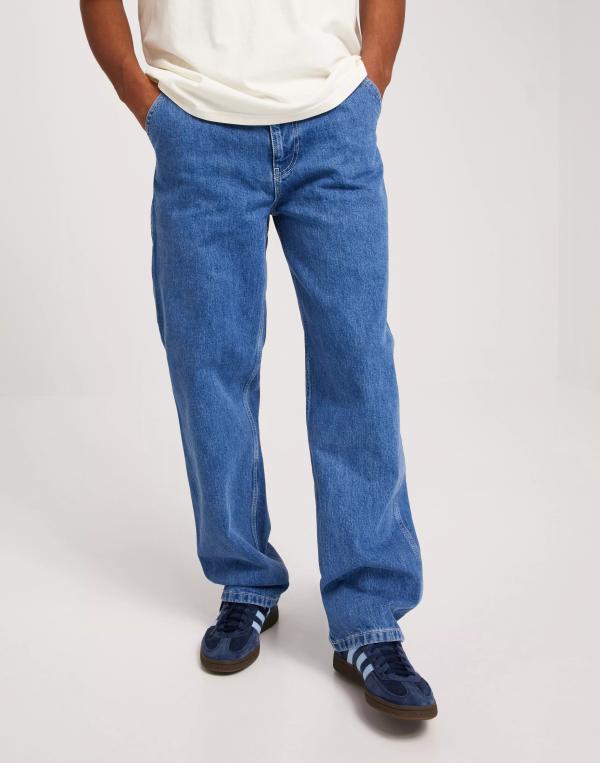 Woodbird Wbdizzon Stone Pant Loose Fit Jeans Blue (Övriga Jeans i kategorin Jeans)