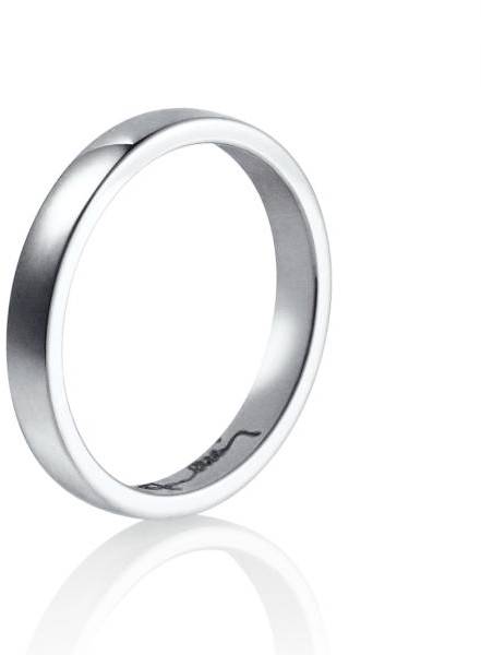 Efva Attling Half Round Thin Ring 20.50 MM - SILVER 