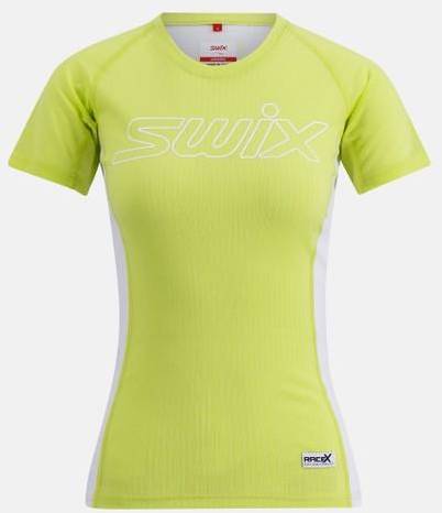 Racex Light Ss W, Lime / Bright White, L,  Tränings-T-Shirts 