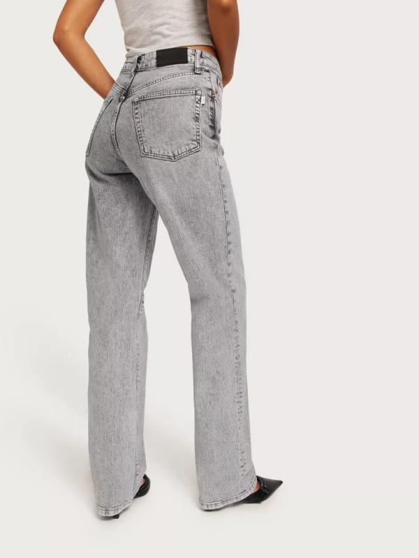 Woodbird - Straight Jeans - Grey - Maria Ash Grey Jeans - Jeans (Övriga Jeans i kategorin Jeans)