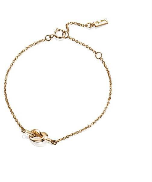 Efva Attling Love Knot Bracelet 15/17.5/19 CM - GULD 