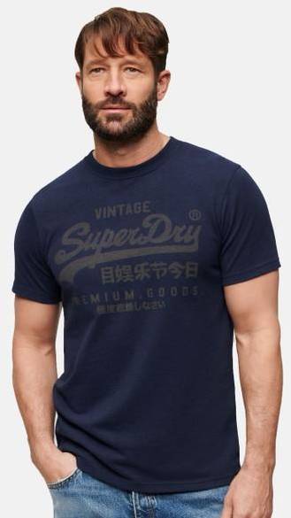 Classic Vl Heritage T Shirt, Navy Marl, 2xl,  T-Shirts 