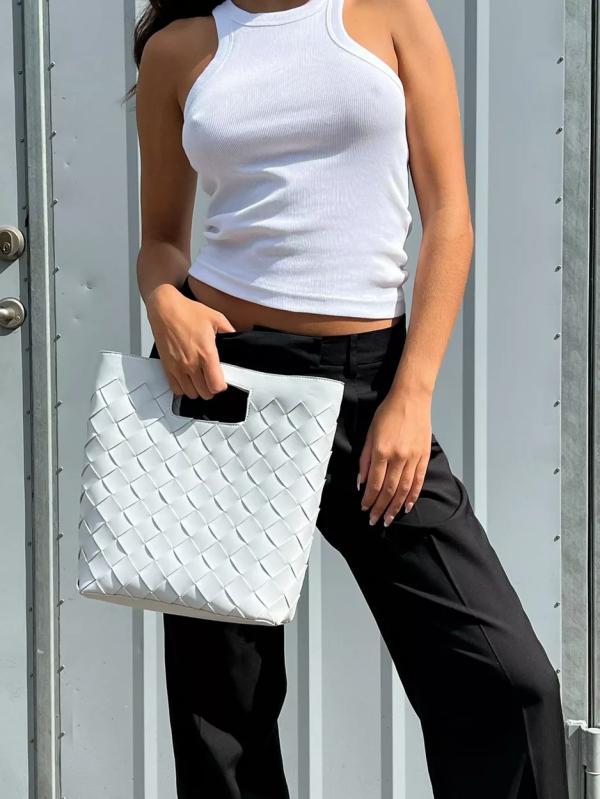 Nelly - Handväskor - Cream - Summer Basket Bag - Väskor - Handbags (Handväskor i kategorin Väskor)
