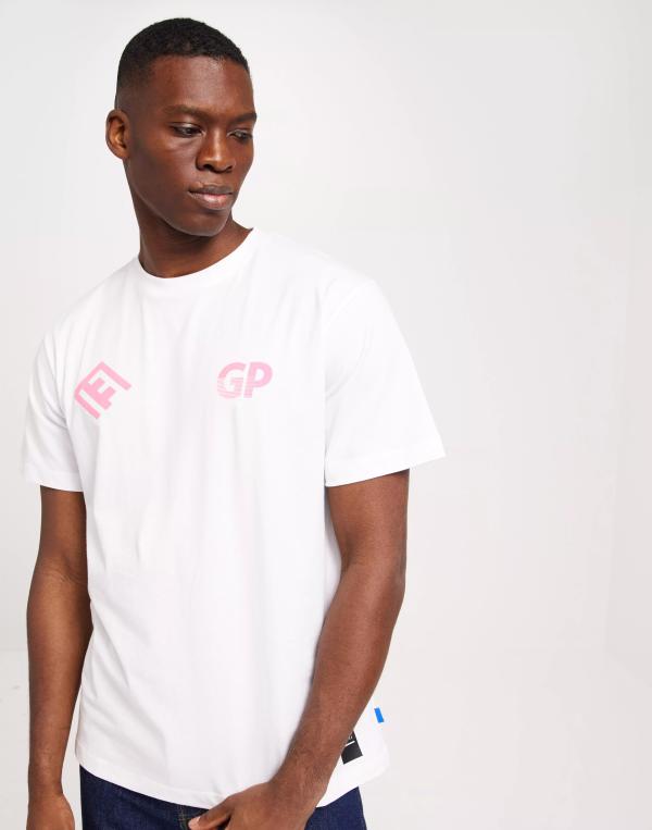 GARMENT PROJECT GP13 Logo Tee T-shirts med tryck White 