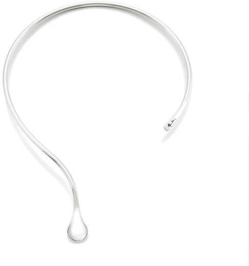 Efva Attling Soft Tear Collier ONE SIZE - SILVER 