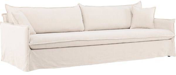 Nova 4-sits soffa - Beige linne 