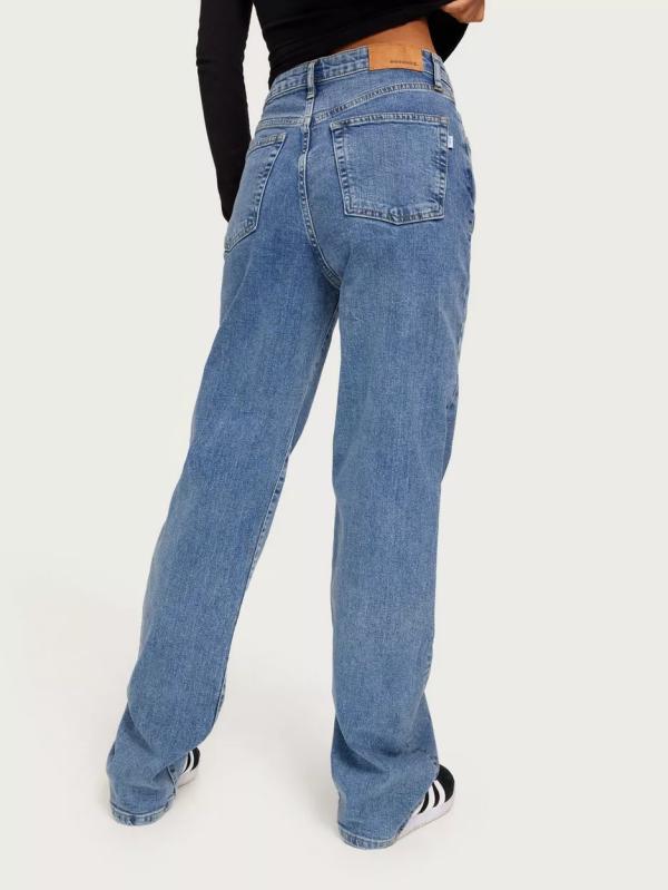 Woodbird - Straight Jeans - Stone Blue - Maria Stone Blue Jeans - Jeans (Övriga Jeans i kategorin Jeans)