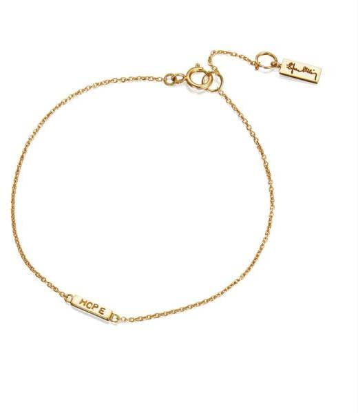 Efva Attling Mini Me Hope Bracelet. 17/19 CM - GULD 