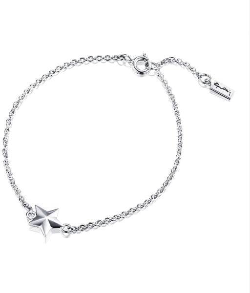 Efva Attling Catch A Falling Star Bracelet 15/17.5/19 CM - SILVER 