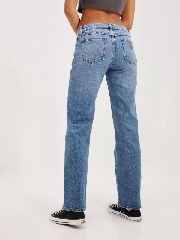 Abrand Jeans - Straight jeans - Indigo - A 99 Low Straight Erin - Jeans 