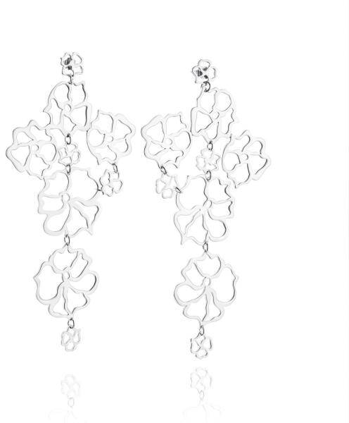 Efva Attling Garden Of Eden Earrings ONE SIZE - SILVER 