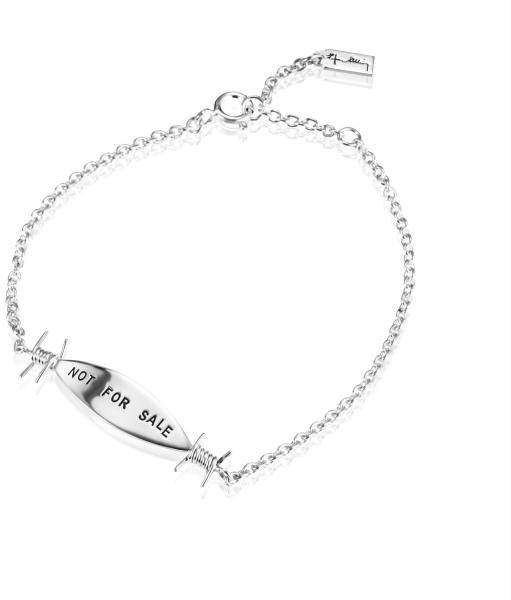 Efva Attling Not For Sale Bracelet. 16/17.5/19 CM - SILVER 