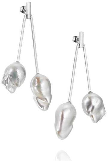 Efva Attling Nature's Unique Earrings ONE SIZE - SILVER 