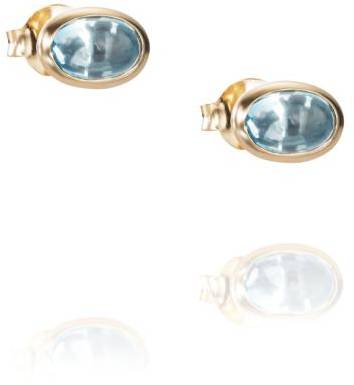 Efva Attling Love Bead Ear - Topaz ONE SIZE - GULD 