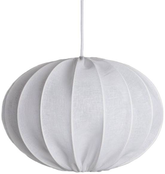 Watt & Veke Boll 40 taklampa linne, vit 