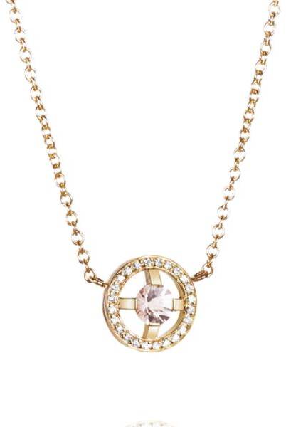 Efva Attling Pink & Stars Necklace. ONE SIZE - GULD 