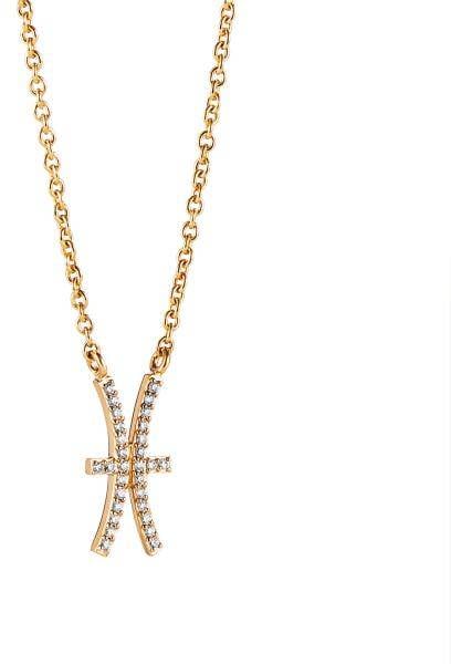 Efva Attling Double Trouble & Stars Necklace. 40/42/45 CM - GULD 