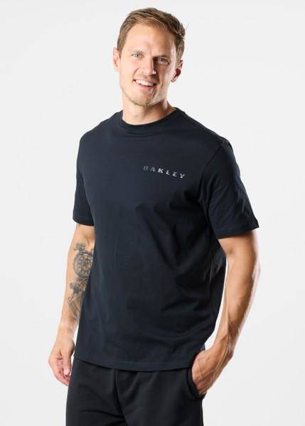 Ellipse Bark Metal Ts, Blackout, L,  T-Shirts 