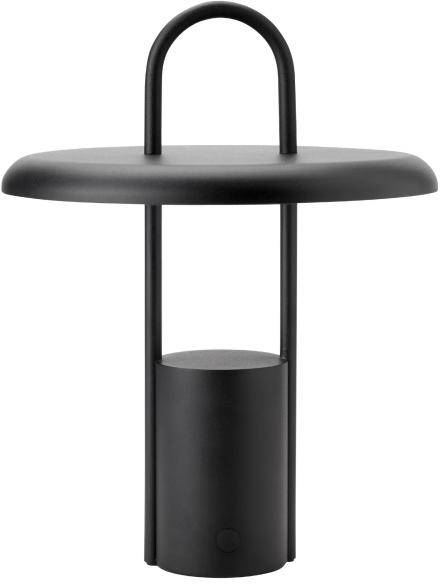 Stelton Pier portabel LED-lampa 33,5 cm, svart 