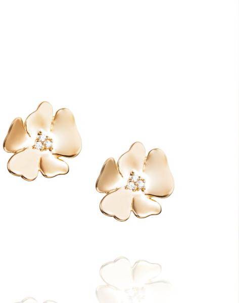 Efva Attling Violet & Stars Ear ONE SIZE - GULD 