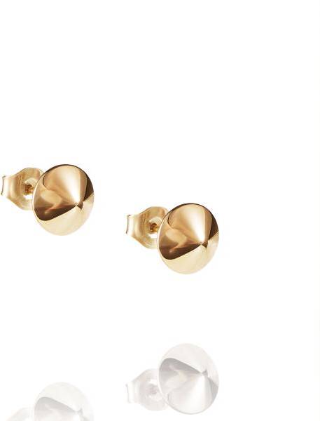 Efva Attling Crémant Studs. ONE SIZE - GULD 