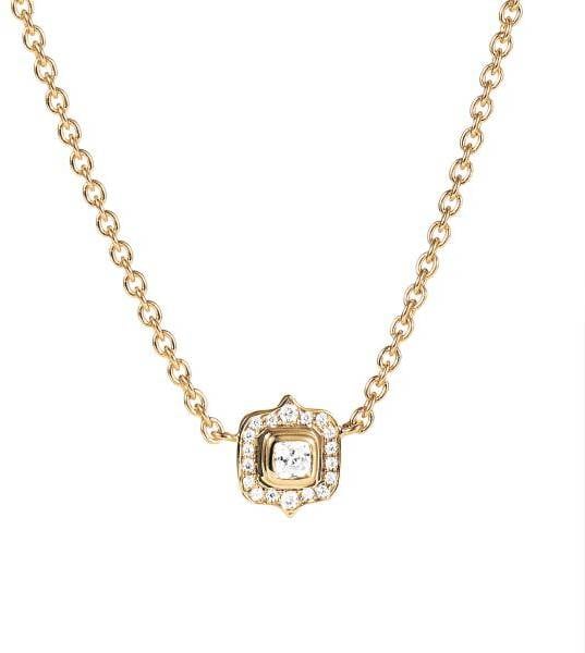 Efva Attling The Mrs Necklace 0.30ct 40/42/45 CM - GULD 