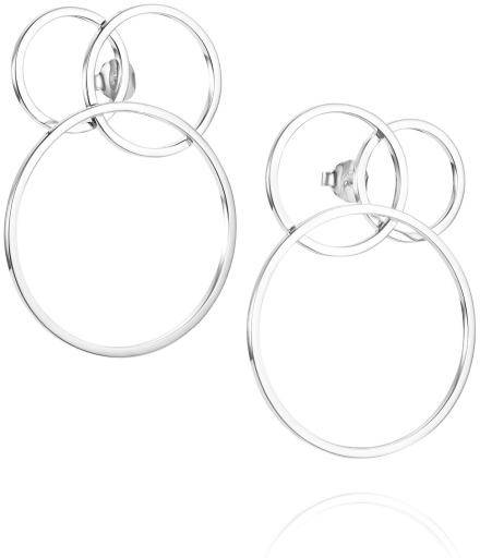 Efva Attling Big Bubbles Ear. ONE SIZE - SILVER 