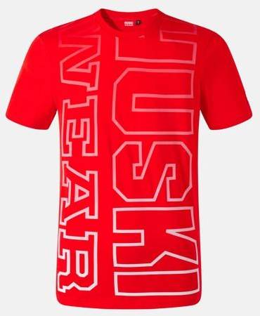 Power Tee, Huski Red, L,  T-Shirts 