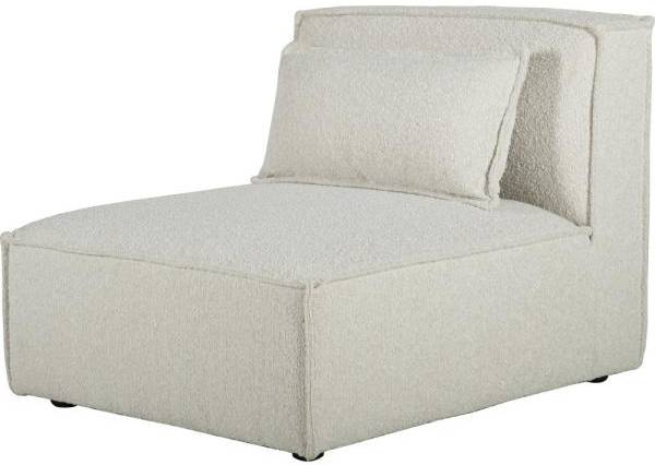 Nees modulsoffa - mittdel - Stone White 