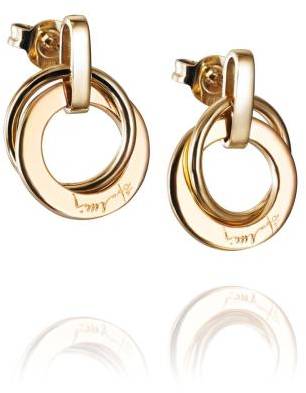 Efva Attling Twosome Earrings ONE SIZE - GULD 