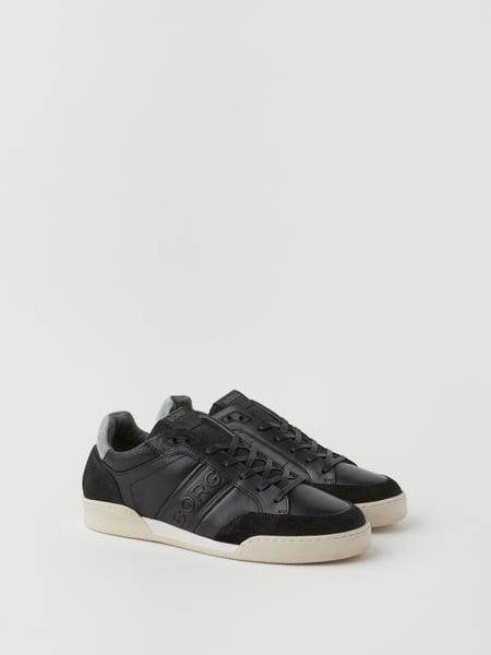 Björn Borg Men's Leather Sneaker Sl200 Svart, 46 