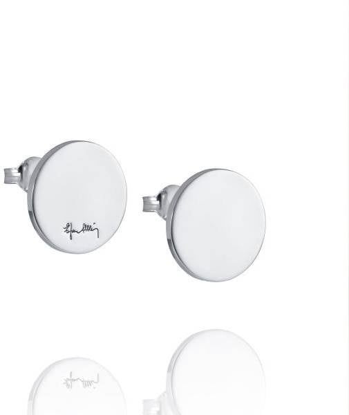 Efva Attling Disc Ear. ONE SIZE - SILVER 