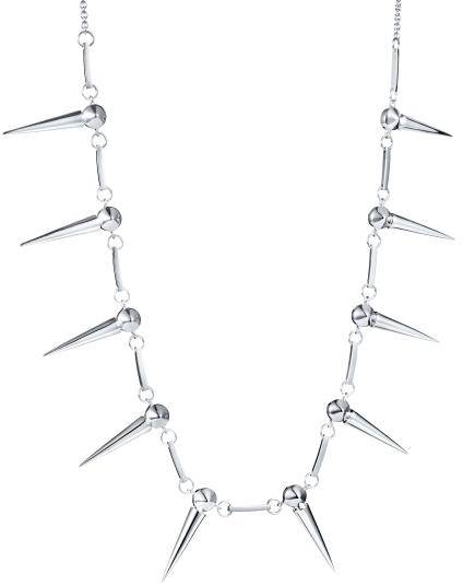 Efva Attling Bring The Drama Collier 40/42/45 CM - SILVER 