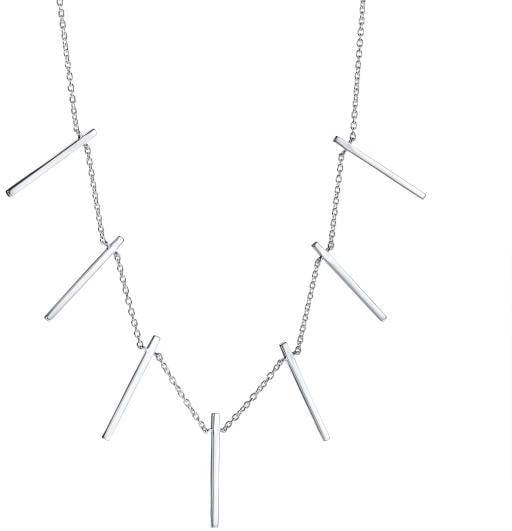 Efva Attling Starline Collier plain. 40/42/45 CM - SILVER 