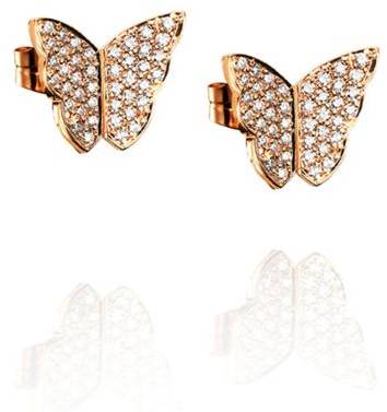 Efva Attling Little Miss Butterfly & Stars Ear ONE SIZE - GULD 