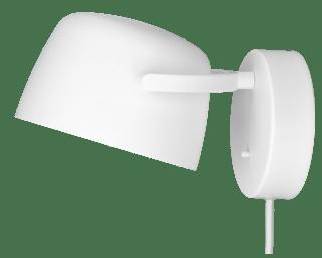 Scandi Living Halo vägglampa Ø16 cm White 