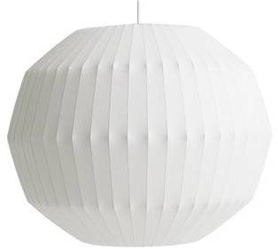 HAY Nelson Bubble Angled sphere pendel L Off white 