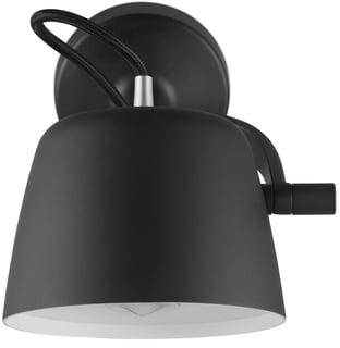 Normann Copenhagen Tub vägglampa Svart 