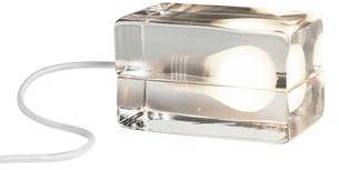 Design House Stockholm Block Lamp bordslampa vit sladd 