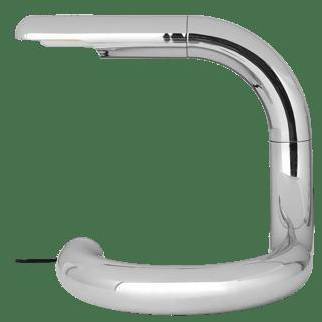 GUBI Aspide bordslampa Krom