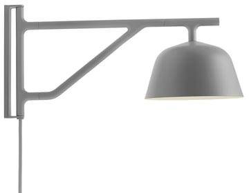 Muuto Ambit vägglampa grå 